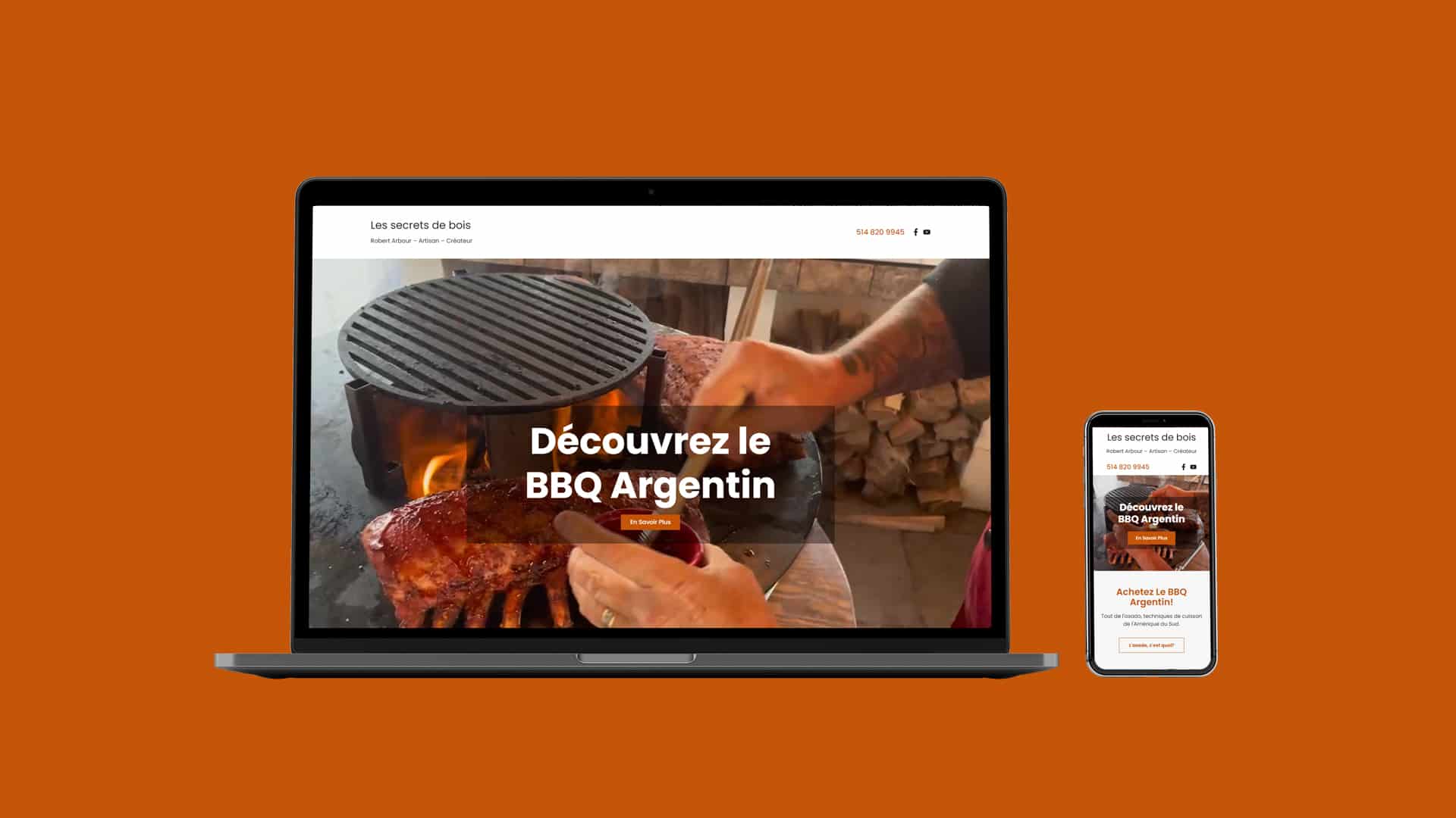 BBQ Argentin avec Les secrets de bois