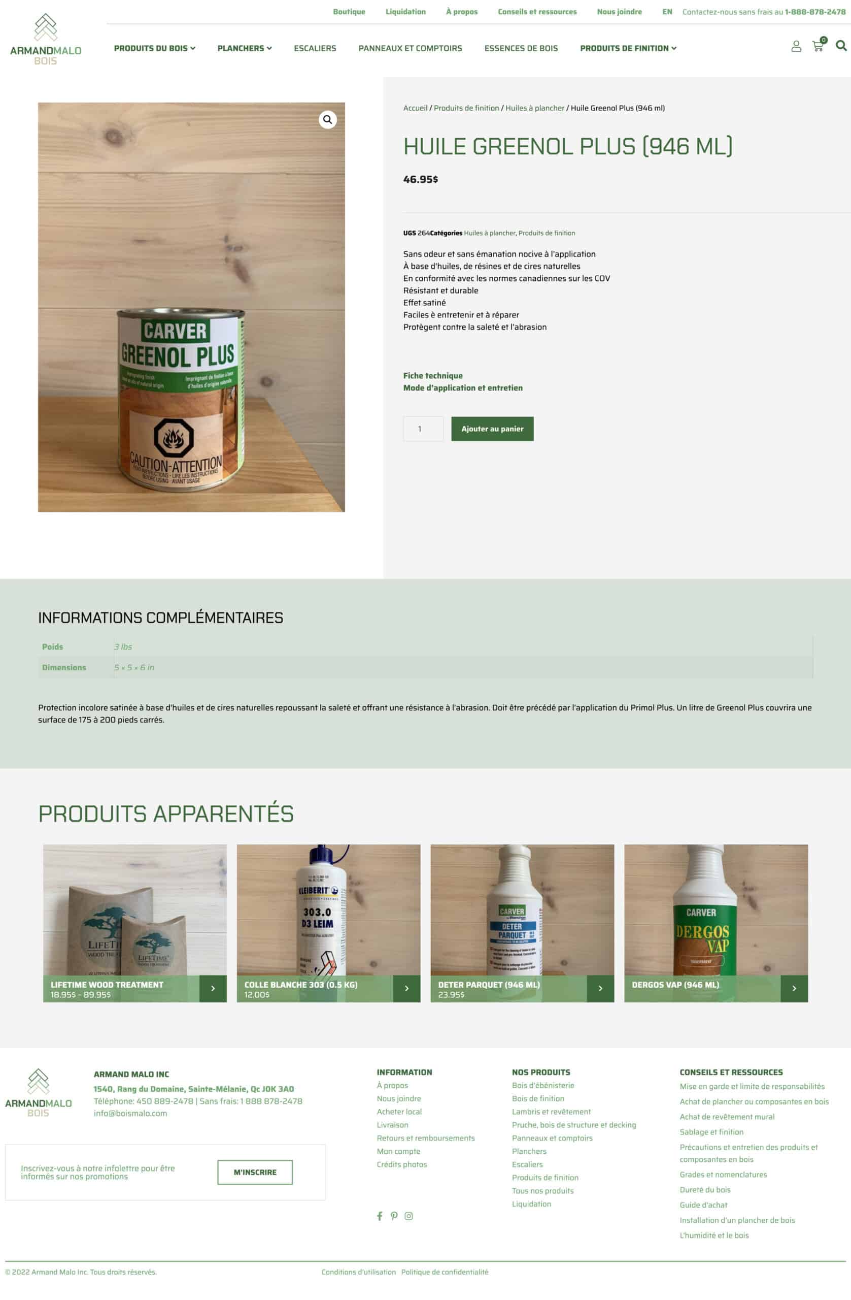 Bois Malo — Capture d'écran 2