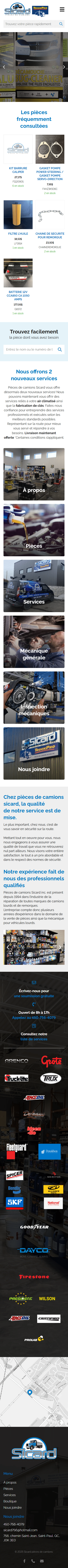 Camion Sicard — Capture d'écran 3