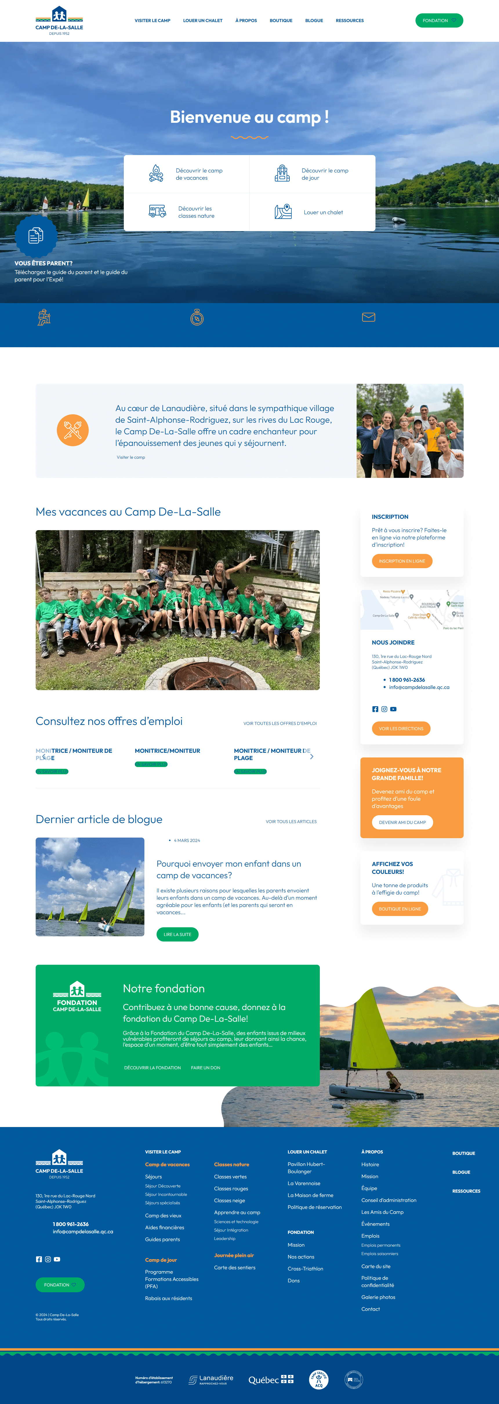 Camp De-La-Salle — Capture d'écran 1