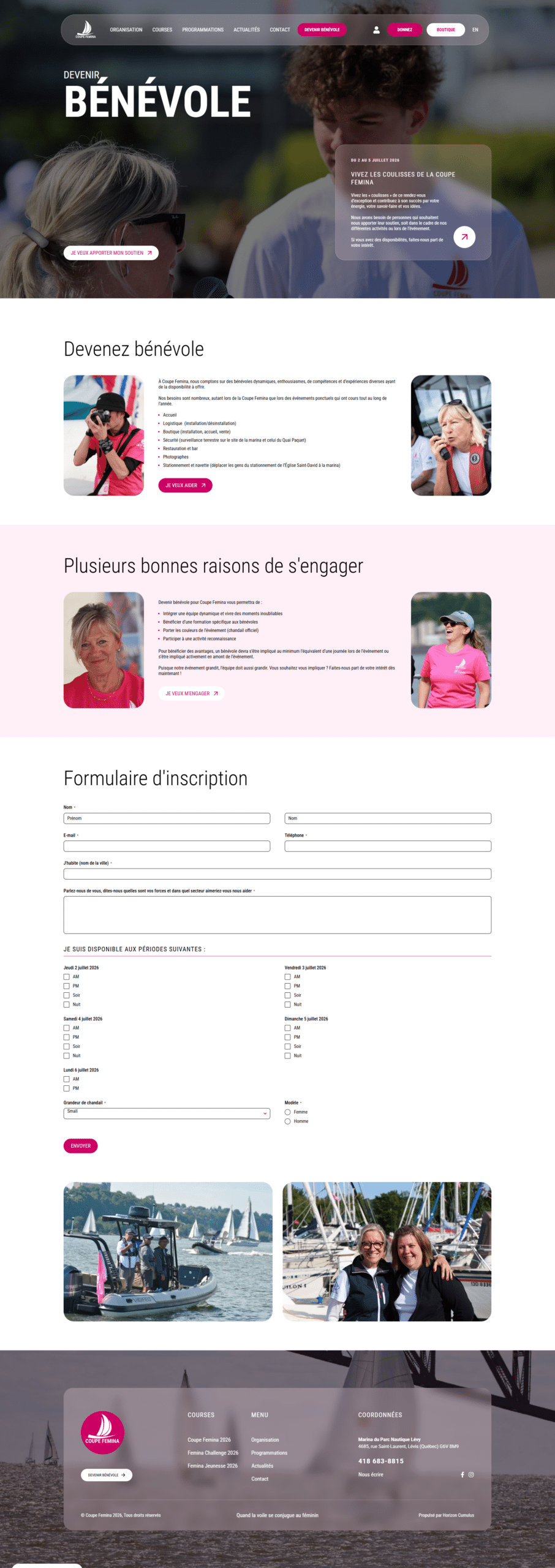 Coupe Fémina — Capture d'écran 2