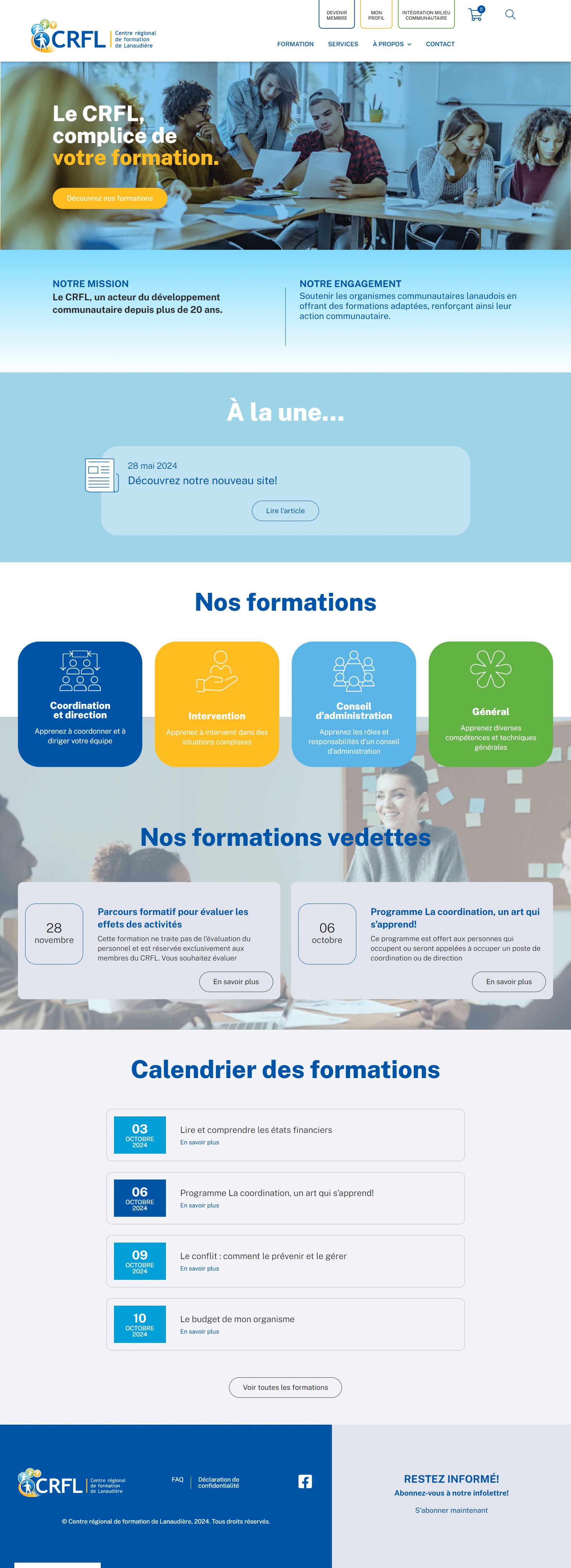 CRFL — Capture d'écran 1