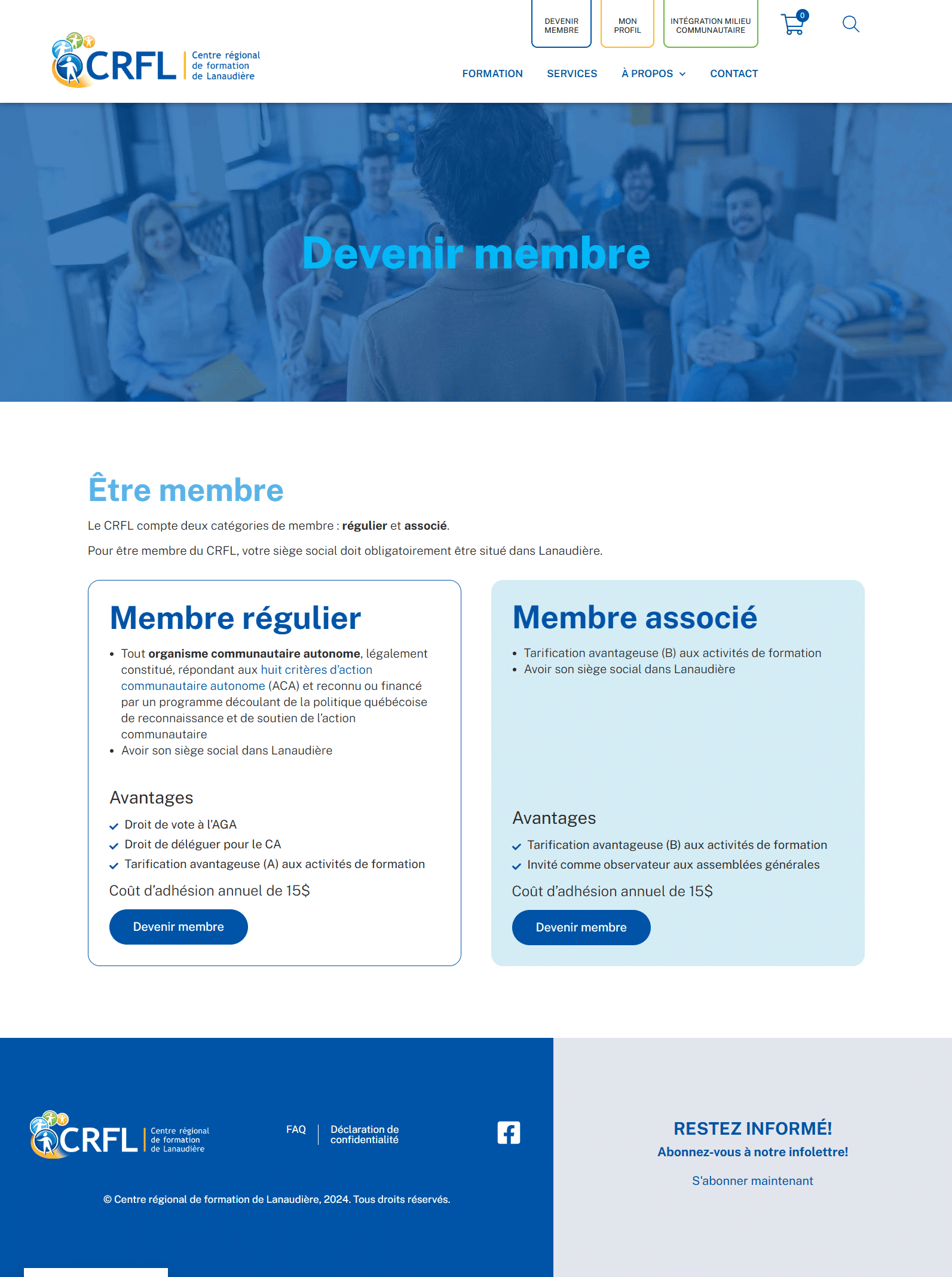CRFL — Capture d'écran 2