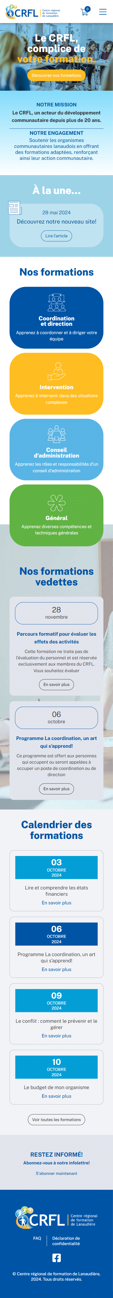 CRFL — Capture d'écran 3