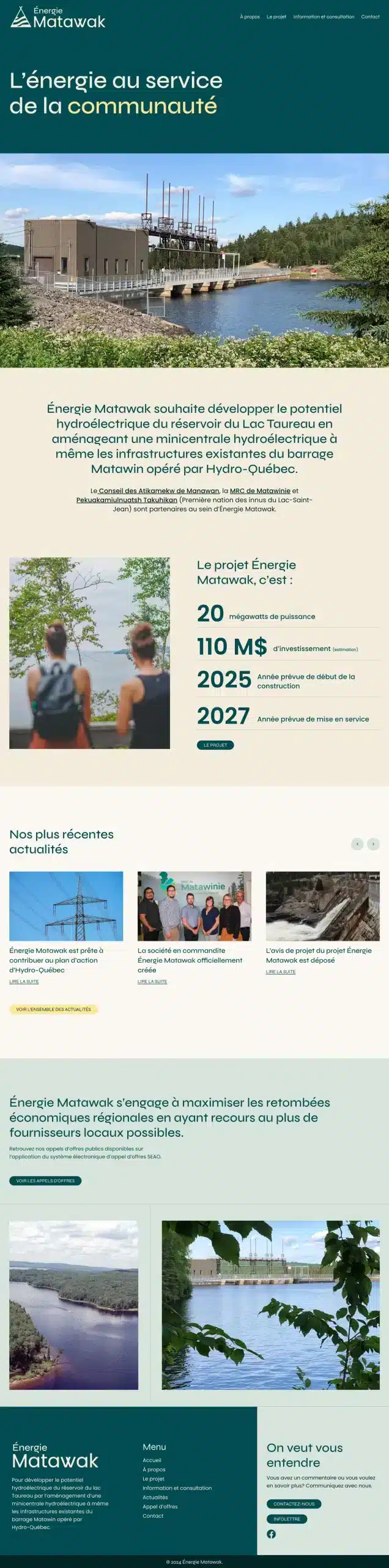 Énergie Matawak — Capture d'écran 1