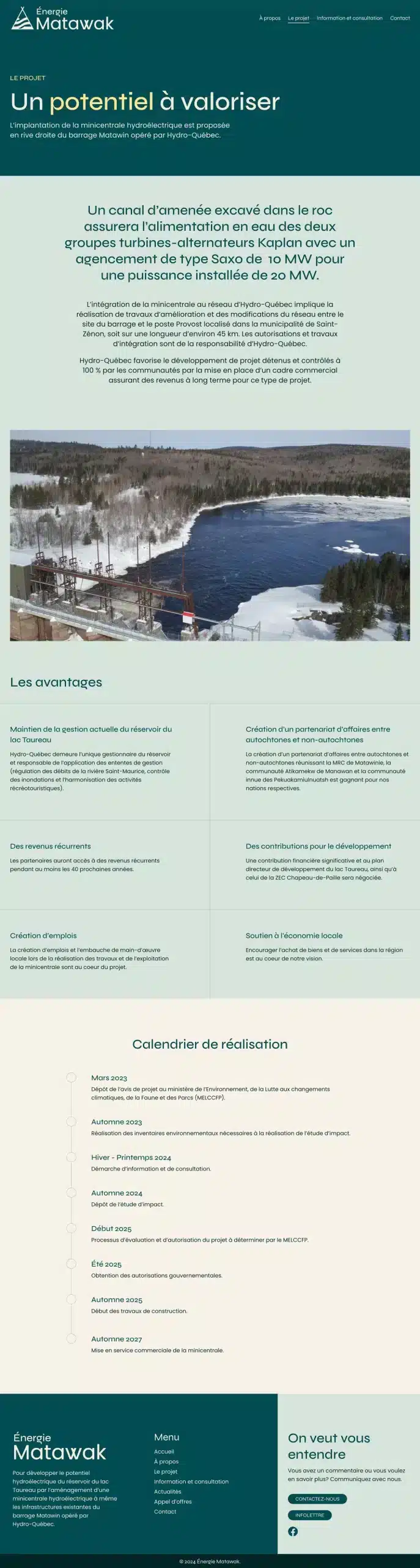 Énergie Matawak — Capture d'écran 2