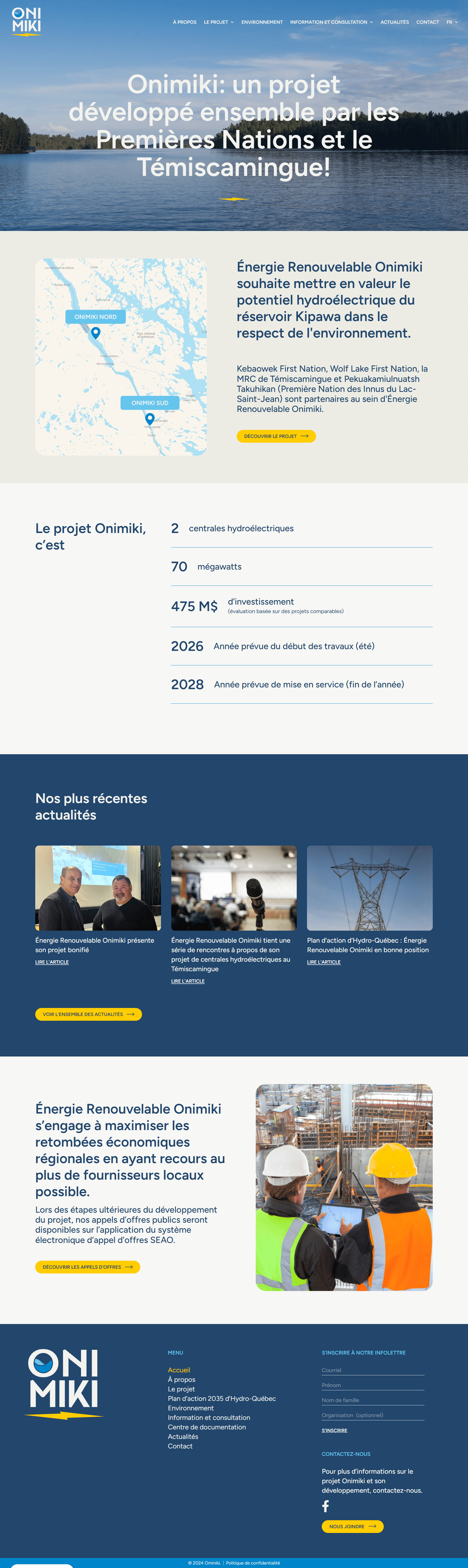 Énergie Renouvelable Onimiki — Capture d'écran 1