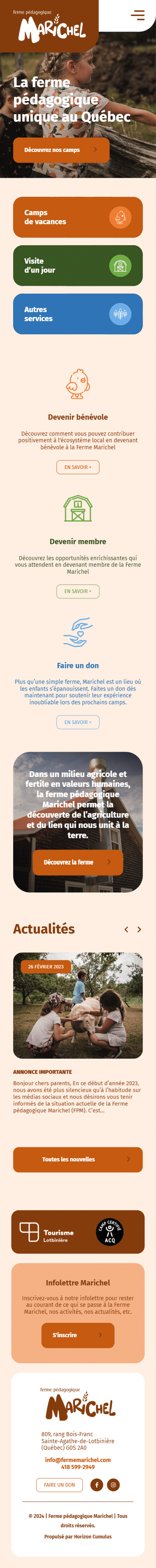 Ferme Marichel — Capture d'écran 3
